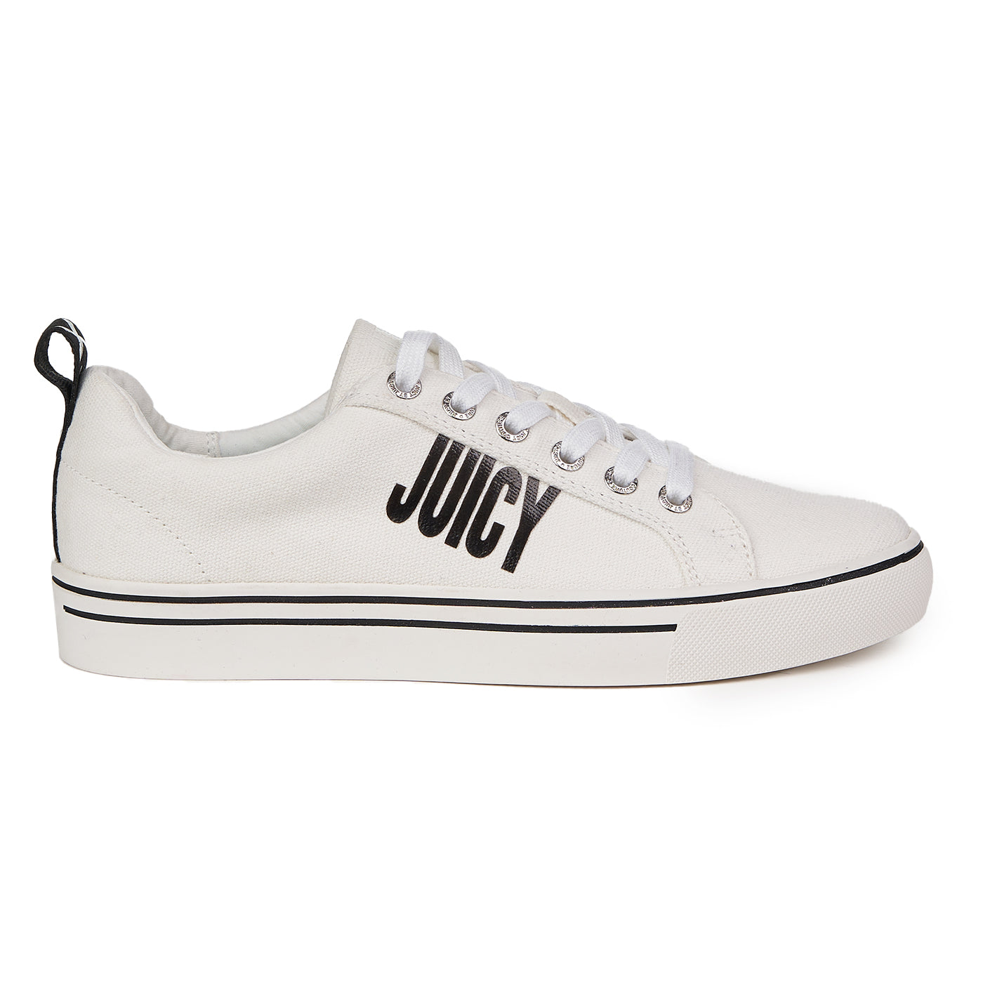 JUICY COUTURE Tenisi Charle Canvas White ZLN 0747 - Zellini